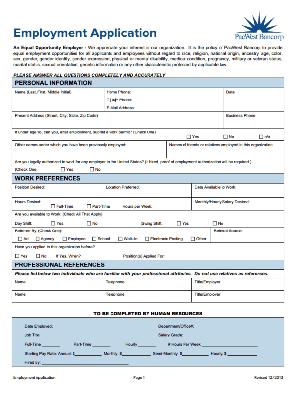 Been Considering Getting a Pacific Western Bank Job ...